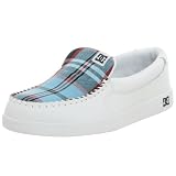  : DC Men's Villian Sneaker,White/DC Navy,6 M