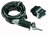 Kryptonite Kryptokeeper Coil Cable Lock 6 x 1/2 With Bracket Black