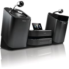 Philips MCI900 Kompaktanlage (DVD-/MP3-Player, 100 Watt, LAN, WLAN, DivX-zertifiziert, USB 2.0, Online-Musik-Service Spotify) schwarz