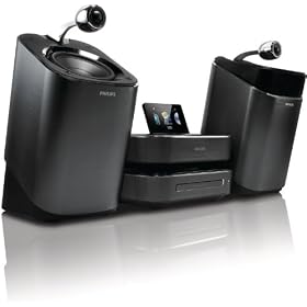Philips MCi900/12 Wireless Component HiFi System with Full Sound SoundSphere Speaker Technology