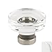 Grayson Crystal Knob Size: 1.25