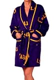 LSU Tigers Louisiana State Women's Bathroom Plush Bath Robe