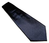Polo Ralph Lauren Purple Label Navy Satin Silk Italy Tie