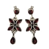 Cadeau de mariage - Paire d'anneaux d'oreilles en argent sterling 925 - Bijoux de mode pour femme - Boucles d'oreilles actrices Bollywoodpar ShalinIndia