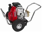 Simpson MegaShot Heavy-Duty Gas Powered Pressure Washer 2750 PSI @ 2.5 GPM Honda GC190 Engine And 50' Non-Marring Hose #MS2750