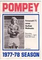 Portsmouth FC v Sheffield Wednesday Official Match Day Programme (Saturday, 1st October, 1977)