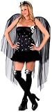 41fSmyxU7ML. SL160  Fun World Costumes Womens Womensskull Fairy, Black, S/M 2 8