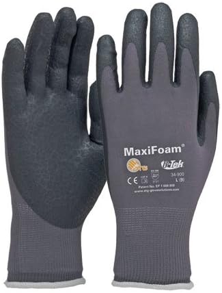 MaxiFoam Lite by ATG Gloves 34-900 - Size: Large (Pack of 12)