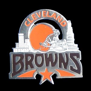 Glossy NFLTeam Pin - Cleveland Browns