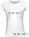 Shirtstreet24, YO MR. WHITE, Heisenberg Breaking Bad Walter White Lady / Girlie Funshirt