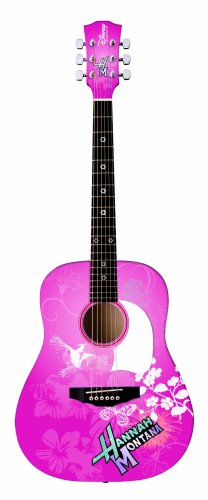 Disney Hannah Montana Pink Acoustic 3/4 Sized Guitar