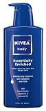 Nivea Body Daily Lotion, Essentially Enriched for Very Dry, Rough Skin, 13.5 fl oz (400 ml) (Pack of 3)