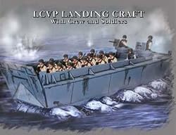 1/72 LCVP Landing Craft w/Soldiers