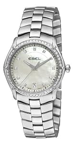 Ebel Women's 9954Q34/99450 Classic Sport Mother-Of-Pearl Dial Diamond Watch from Ebedee