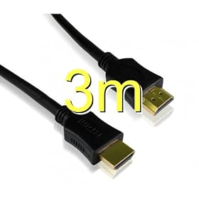 HDMI 1.4 High Speed Cable for 3D TV with Ethernet & ARC 3m