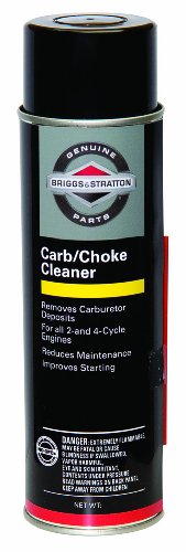 Briggs  Stratton 100041 Carburetor or Choke Cleaner- 8-OunceB000UH5VPW