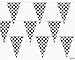 100 Ft Checkered Flag Banner Pennant Car Racing Party