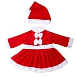 （コージーエージ）CozyAge 子供用クリスマス 衣装 ベビー 女の子 男の子 帽子付き コスチューム/110/女の子