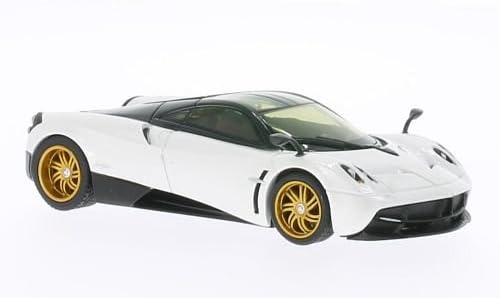 Pagani Huayra, met.-white , Model Car, Ready-made, Welly 1:43