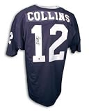 Autographed Kerry Collins Penn State Throwback Jersey