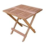 Square Outdoor Table in Natural - Merry Products - MPG-TBS02-TB