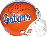 Percy Harvin signed Florida Gators Replica Mini Helmet 06 08 Champs