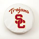 USC Trojans College Tire Covers Size: E10 - 30 x 10 Inch
