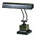 House of Troy P14-280 12-Inch Portable Desk/Piano Lamp, Mahogany Bronze with Black and Tan Marble