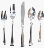 45PC CODIE FLATWARE SET (Cambridge Silversmith 31545PSGM13)