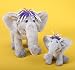 Elephant Mama and Baby Zibbie Plush Toy