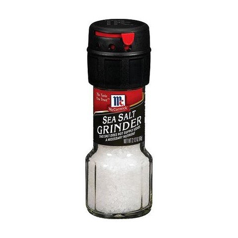 McCormick Sea Salt Grinder 12/2.12 oz