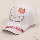 Hello Kitty Cap-White