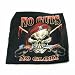 "No Guts - No Glory" Black Skull Pirate T-Shirt Large