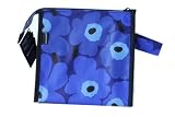 marimekko マリメッコ MINI UNIKKO ミニウニッコ NUUKA PVC ポーチ ブルー