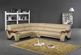 3 pcs Sectional Italian Leather Sofa Set, Item#2033