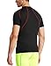 BALEAF Men's Short Sleeve Compression Shirts Gym Base Layer Compression Tops Color Red Size XL