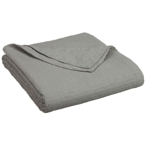 Calvin Klein Home Coverlet Queen Blanket, Nickel