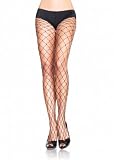 Plus Size Fence net pantyhose PLUS SI BLACK