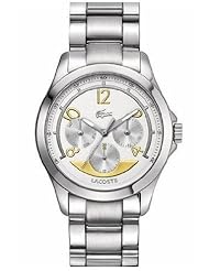 Lacoste Sofia Multifunction Silver Dial Stainless Steel ladies Watch 2000708