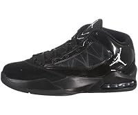 Air Jordan Flight The Power - Black / Metallic Silver-White, 10.5 D US