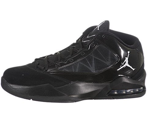 Air Jordan Flight The Power - Black / Metallic Silver-White, 10 D US