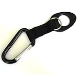 Aluminum Carabiner With Water Bottle Holder Attachment