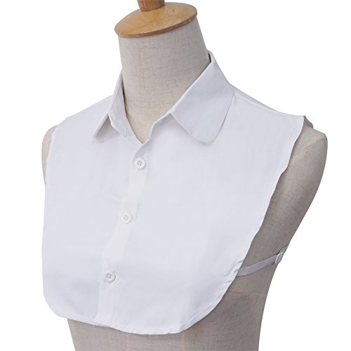 Anzermix® Round Fake Collar Detachable Dickey Blouse Half Shirt