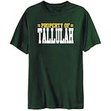 T-Shirt Mens Dark Green Property of Tallulah Female Names