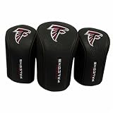 Atlanta Falcons NFL Mesh Barrel Headcovers (Set of 3) by McArthur Golf.