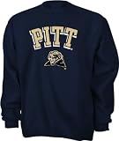 Pittsburgh Panthers Navy Tackle Twill Crewneck Sweatshirt