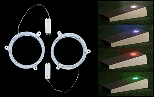Cornhole Night LED Lights (Set of 2) - Bright Green
