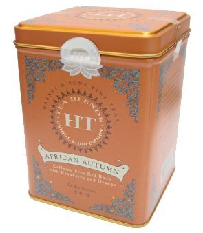African Autumn, 20 Sachets in tin by Harney & Sons by Harney & Sons