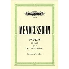 Paulus op. 36: Oratorium / Klavierauszug