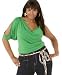 Baby Phat Plus Size Asymmetrical Cowl-Neck Top